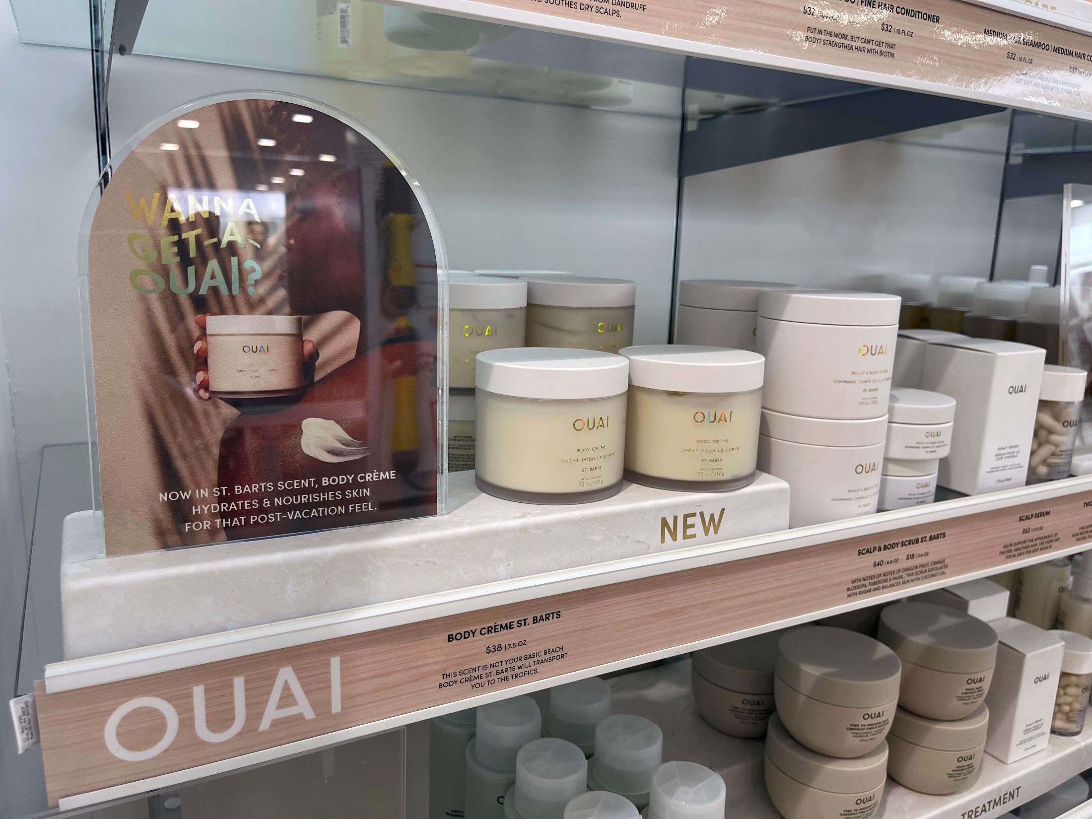 Shelf channel strips