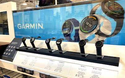 Retail gondola graphics