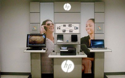 HP product display