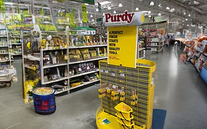 Purdy aisle display