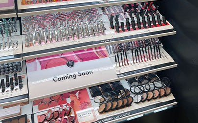 Makeup display cases